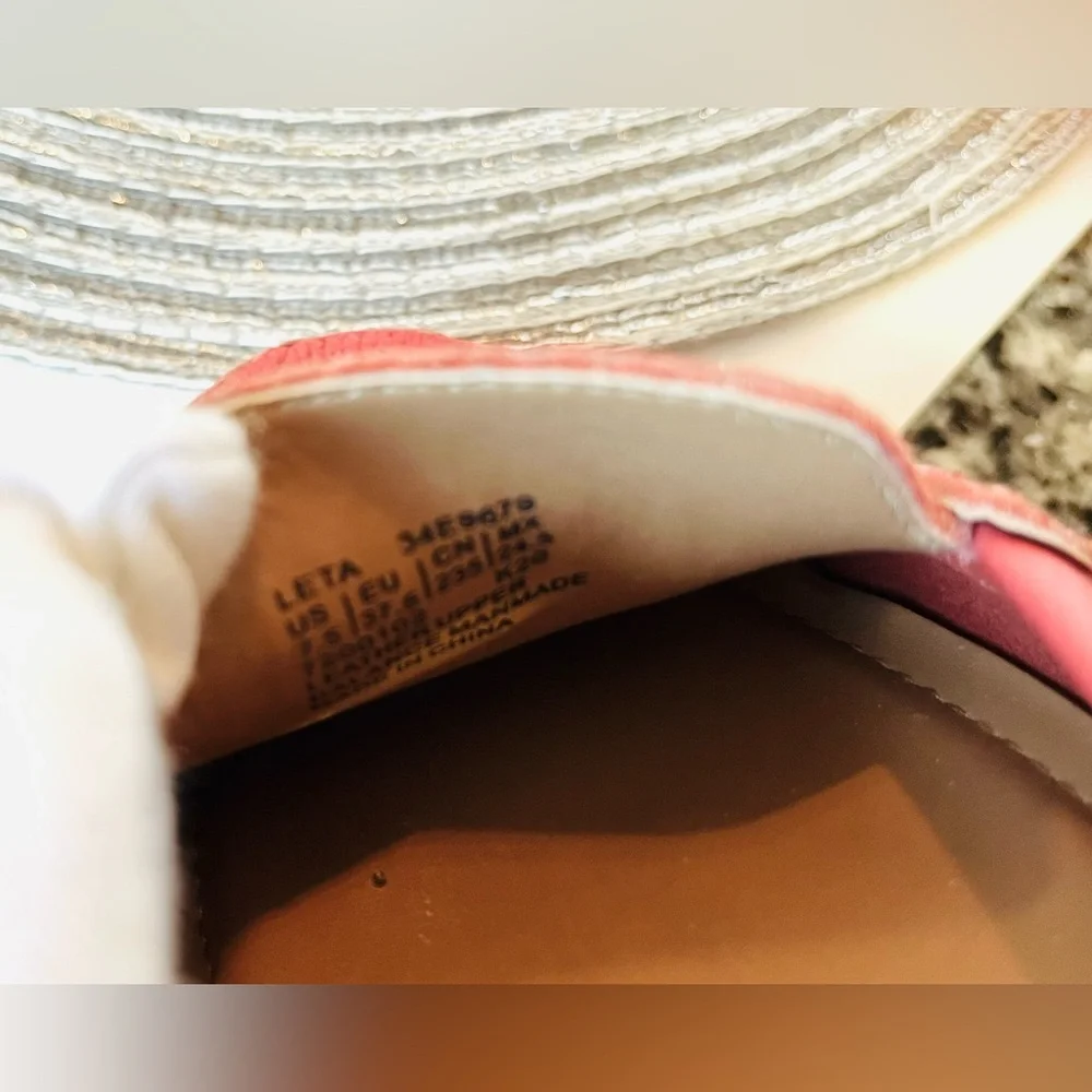 NEW CALVIN KLEIN Driving Loafers “Leta” Pebble Grain Leather Designer Logo - Picture 7 of 13